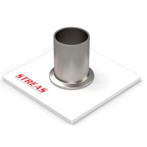 Brida de tubos - KF series - Streas srl - de vacío / de acero inoxidable