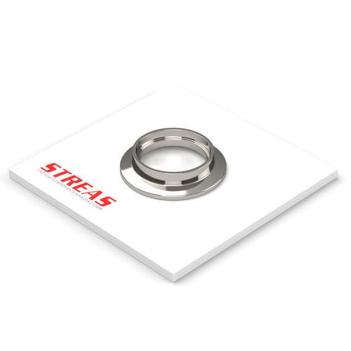 Brida para tuberías - FTS series - Streas srl - para productos químicos / para sistema de ventilación / de acero inoxidable