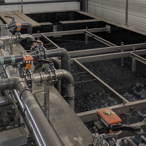 Biorreactor con película biológica de cama móvil - MBBR C-MEM™ - SFC Umwelttechnik GmBH - para el tratamiento de aguas residuales / para la industria