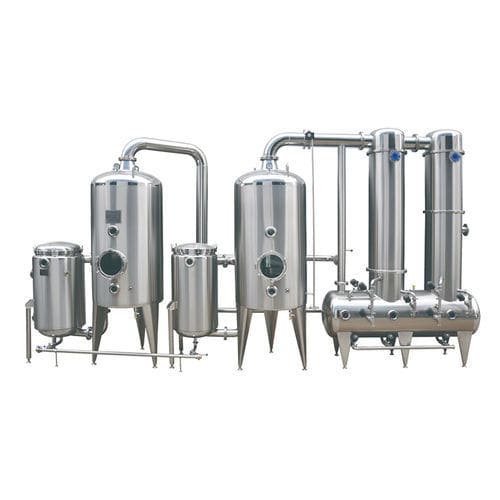 Evaporador de coraza y tubos - SENBO FLUID CO., LTD. - de vacío / de proceso / para concentración de muestras
