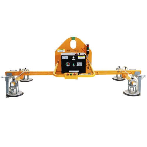 Elevador de ventosas 4 ramales - AEVLP4-500 - AARDWOLF INDUSTRIES LLC - para chapa metálica / ajustable / eléctrico
