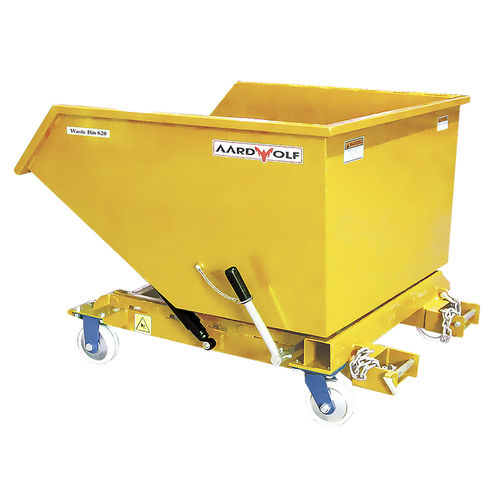 Cubo de basura de acero - WB620PC - AARDWOLF INDUSTRIES LLC - auto-basculantes / para carretilla elevadora