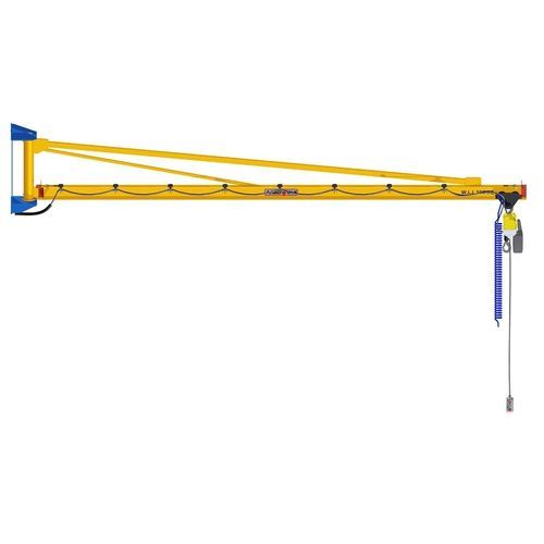 Grúa pluma de columna - AJCOWM - AARDWOLF INDUSTRIES LLC - de pared / 180° / con control eléctrico