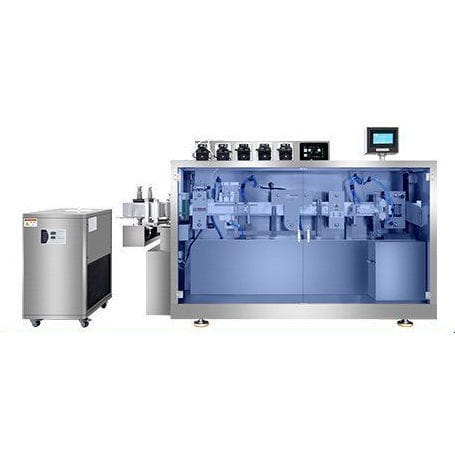 Llenadora-operculadora con mando eléctrico - RD-KFGZ-120 - Ruida Packing Machinery Co., Ltd. - accionada por motor / totalmente automática / de ampollas