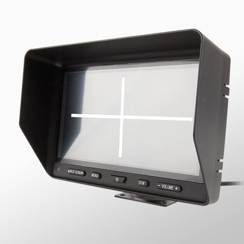 Monitor para vehículo - LCM 703QHD - ROSHO Automotive Solutions GmbH - 7" / 800 x 480 / empotrable