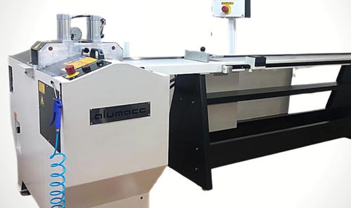 Máquina de corte para PVC - EC 0130 - Alumacc - para perfiles de PVC / para láminas / automática