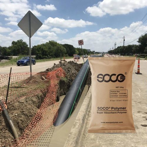 Absorbente para HDD - SLUSORB&trade; - QINGDAO SOCO NEW MATERIAL CO.,LTD. - en gránulos / universal / para lodo de perforación