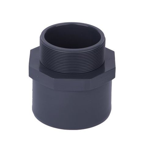 Adaptador roscado - AD14 series - NEISCO FOR MODERN WATER SYSTEMS PRODUCTION - macho / para tuberías / en PVC-U