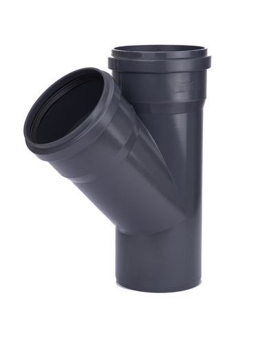 Racor para aguas residuales - BRY40 series - NEISCO FOR MODERN WATER SYSTEMS PRODUCTION - push-in / codo a 45º / de elastómero