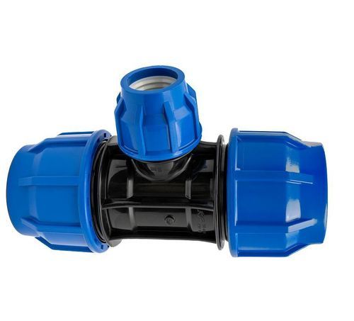 Racor hidráulico - TR340 series - NEISCO FOR MODERN WATER SYSTEMS PRODUCTION - de compresión / en T / codo de 90º