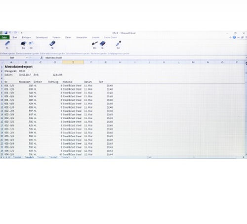 Módulo software de transmisión de datos - AFI-1.0 - Instrumentys - de exportación de datos / de escritura de datos Excel / de instrumental