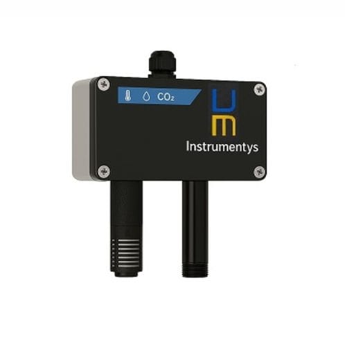 Transmisor de la calidad del aire de ambiente - INS-TR-HR-CO2-5X1 - Instrumentys - de interior / temperatura / de CO2