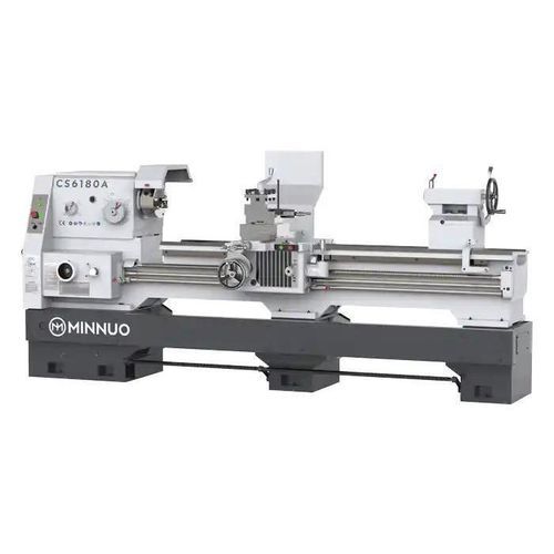 Torno convencional - C series - Minnuo - horizontal / de mesa plana / impulsado por correa