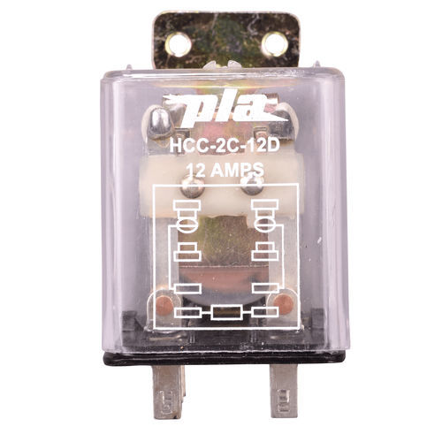 Relé electromecánico 24 Vcc - HCC  - PLA Components - 3NA/NC / de potencia