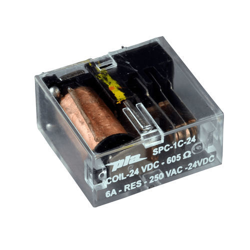 Relé electromecánico DC - SPC - PLA Components - AC / 1NA/NC / en miniatura