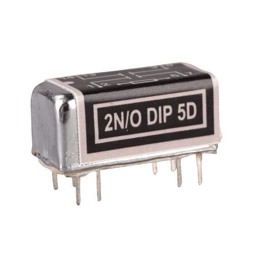 Relé reed DC - PLA Components - 1NA / 2NA / DIL