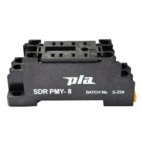 Ficha para relé para montaje octal - PMYS DR series - PLA Components
