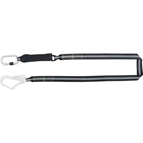 Cabo de anclaje anticaída con cinta - FA3030510 - Kratos safety - EN 355 / con absorbedor