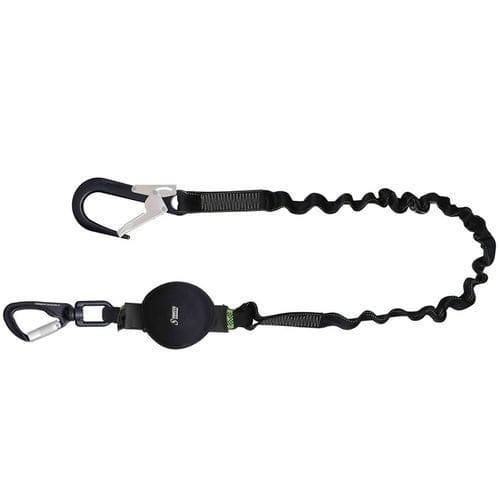 Cabo de anclaje anticaída con cinta - FA3072320 - Kratos safety - EN 355 / con absorbedor