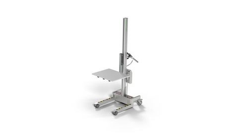 Miniapiladora alimentada por batería - 90IE - EMA Ergonomía S.L. - con operador a pie / 24 V / para manipulación