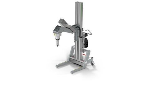 Miniapiladora alimentada por batería - 325PRX - EMA Ergonomía S.L. - con operador a pie / 24 V / de manipulación