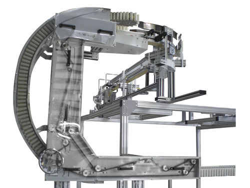 Transportador inclinado - MODU System (M) Sdn.Bhd. (MODU Group) - de transporte / de manipulación / elevador