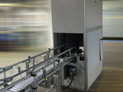Ascensor automático - MODU System (M) Sdn.Bhd. (MODU Group) - para el sector de la construcción / para almacén / para palés