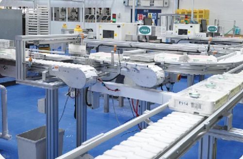 Transportador de banda - MP - MODU System (M) Sdn.Bhd. (MODU Group) - de cinta modular / con cadena / curvo