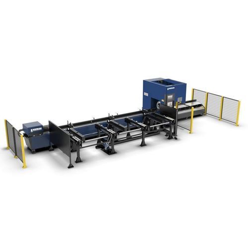 Máquina de corte láser de fibra - 6160/3 - Promecam srl - para metal / de perfiles / de tubos