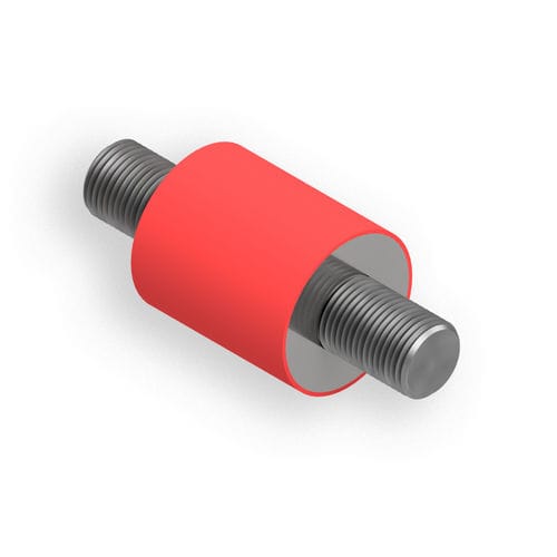 Amortiguador de choque - Type A - ULMAN Dichtungstechnik GmbH - antivibración / viscoelástico / de metal