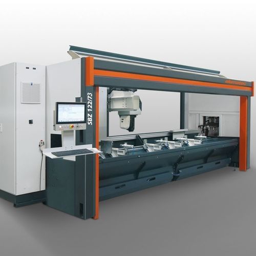 Centro de mecanizado 4 ejes - SBZ 122/73 - ELUMATEC - horizontal / para acero / para aluminio