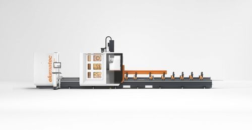 Centro de mecanizado 5 ejes - SBZ 155 - ELUMATEC - horizontal / para acero / para aluminio