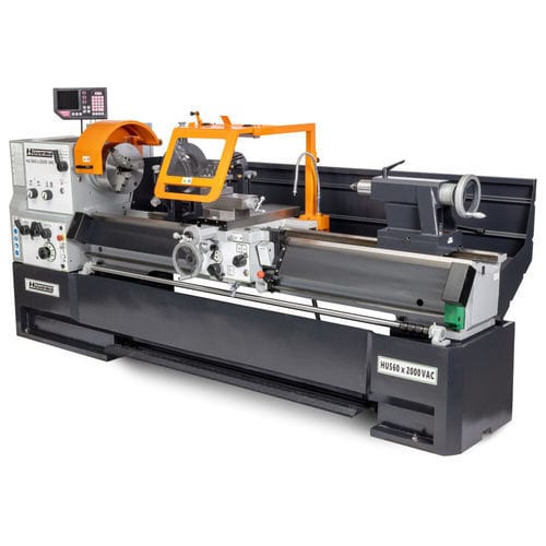 Torno manual - HU 560x2000-4 VAC NG DRO - Huvema B.V. - horizontal / 2 ejes / D1-8
