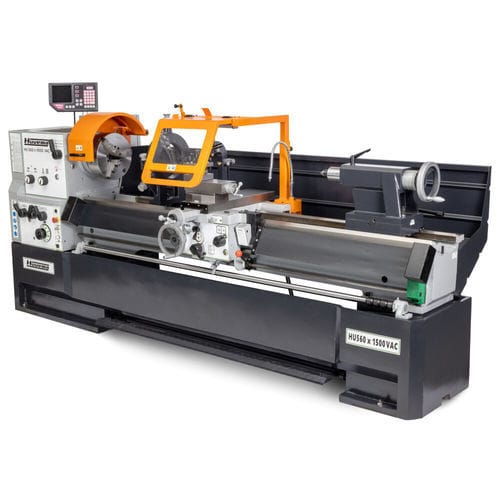 Torno convencional - HU 560x1500-4 VAC NG DRO - Huvema B.V. - horizontal / D1-8 / para piezas pequeñas