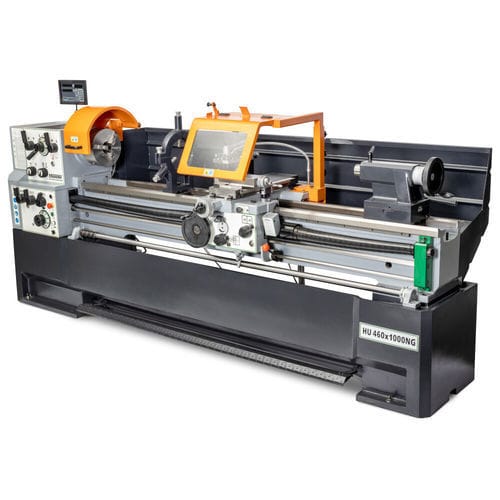 Torno convencional - HU 460x1000-4 NG DRO - Huvema B.V. - horizontal / D1-8 / 4 herramientas