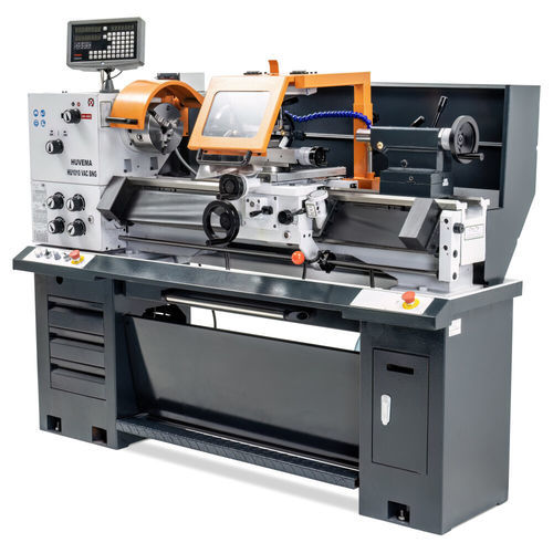 Torno convencional - HU 1010 VAC BNG-4 DRO - Huvema B.V. - horizontal / Camlock D1-5 / para producción de piezas pequeñas