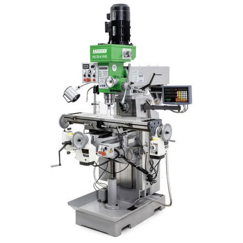 Fresadora vertical - HU 25-4 VHG Vario DRO - Huvema B.V. - universal / horizontal / backgear