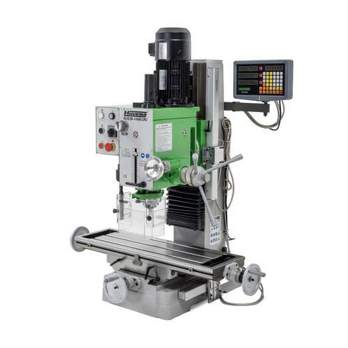 Fresadora universal - HU 45 DM-4 NG DRO - Huvema B.V. - con husillo rotativo / de precisión / para mecanizados pesados