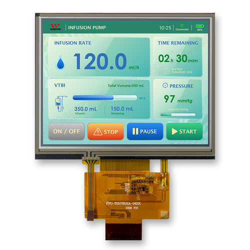Visualizador LED - WFN0570A2T0WADNT000 - WINSTAR Display Co., Ltd. - TFT LCD / IPS / táctil