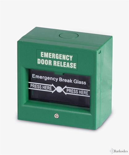 Pulsador de alarma manual de alarma de incendio - BT 7 - Barkodes Bilgisayar Sistemleri Bilgi İletişim Ve Yazılım Ticaret Ltd. Şti. - con martillo rompecristales