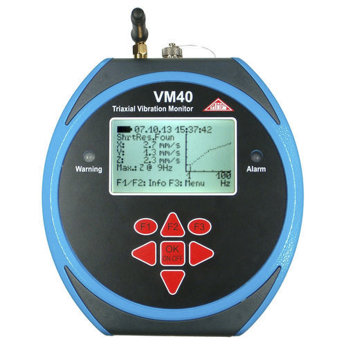 Registrador digital - VM-40 - DRC SRL.it - de vibración / para red / de visualización