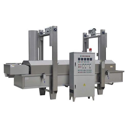Línea de fritura de galletas crujientes - Jinan Arrow Machinery Co., Ltd. - para aperitivos / para carne / para pescado