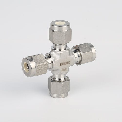 Racor para productos químicos - 7102L - Jewellok - para gas / de compresión / para soldadura a tope