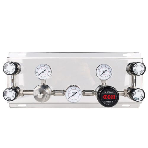 Manifold de 2 vías - JW-300 - Jewellok - de acero inoxidable 316L / para gas / auto-cascada