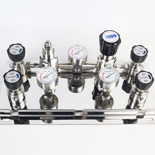 Manifold multivía - JW-300 - Jewellok - de acero inoxidable 316L / para gas / de inversión de caudal