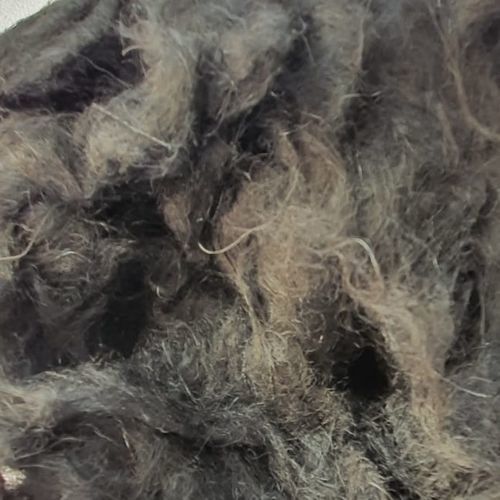 Fibra de poliéster - Black - Recycling Fibers - de lona