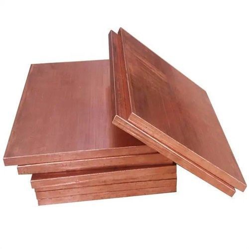 Placa de cobre rectangular - C10100 - Zhejiang Shuaiyi Metal Technology Group Co., Ltd. - redonda / plana
