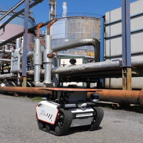 Robot de inspección de orugas - MOLIRIS - Info Solution - con ruedas / modular / de imagen térmica