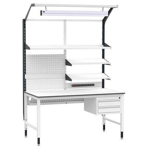 Puesto de trabajo para ensamblaje - Nova Flex - Forison - para laboratorio / electrónico / ergonómico
