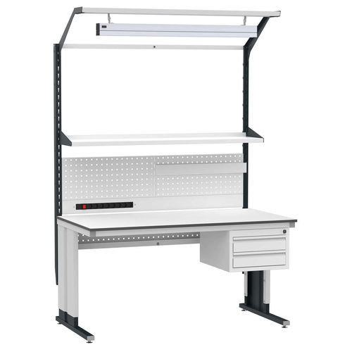 Banco de trabajo de madera - Summit Ultra ESD - Forison - para sala blanca / para ensamblaje / para taller
